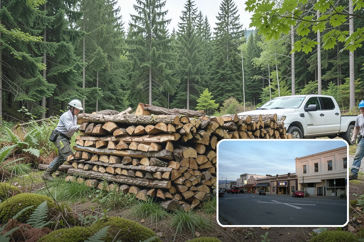 Firewood Rotation in Burlington, Skagit County, WA - Ensures you always burn the driest wood available