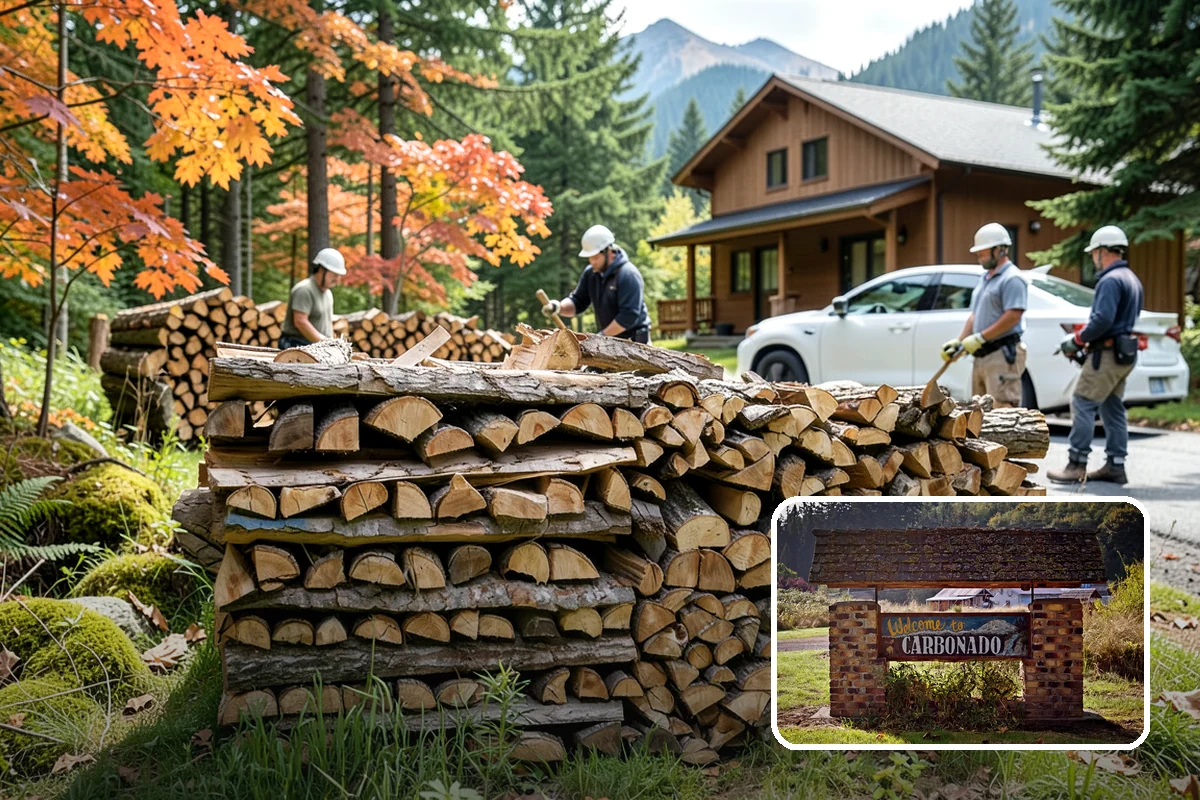 Firewood Rotation in Carbonado, Pierce County, WA - Ensures you always burn the driest wood available
