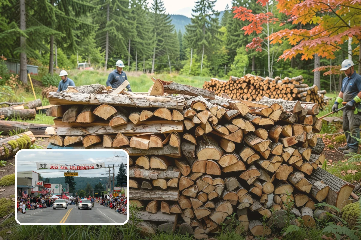 Firewood Rotation in Carnation, King County, WA - Ensures you always burn the driest wood available