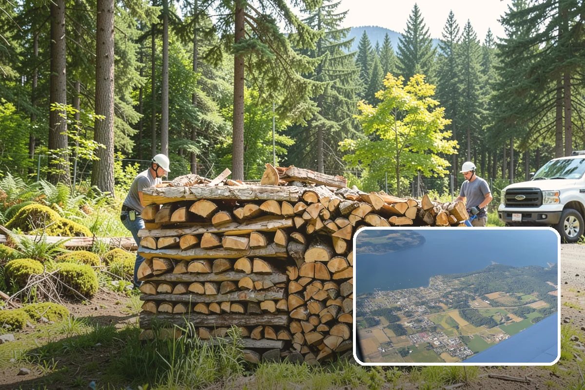 Firewood Rotation in Coupeville, Island County, WA - Ensures you always burn the driest wood available