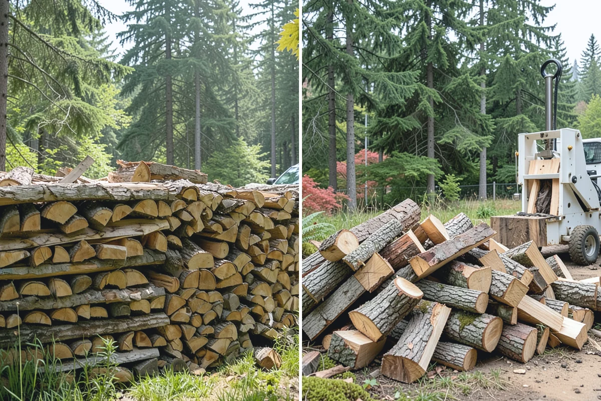 Firewood Rotation in Coupeville, Island County, WA - Inspect current stacks and seasoning levels