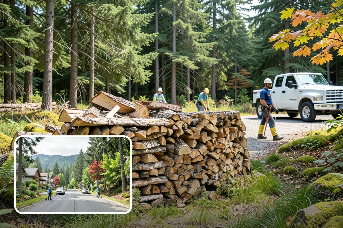 Firewood Rotation in Darrington, WA - Ensures you always burn the driest wood available