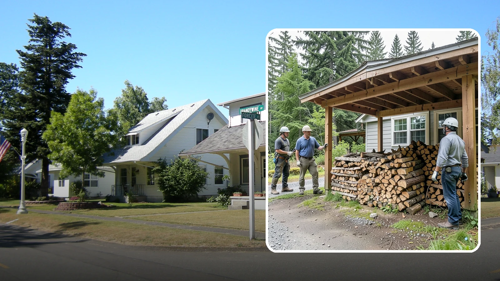 Firewood Rotation in DuPont, Pierce County, WA - We manage your firewood rotation so the oldest, driest wood burns first and every load reaches full seasoning.