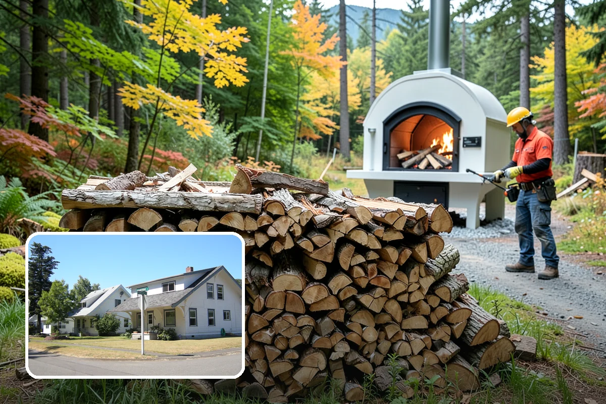 Firewood Rotation in DuPont, Pierce County, WA - Ensures you always burn the driest wood available