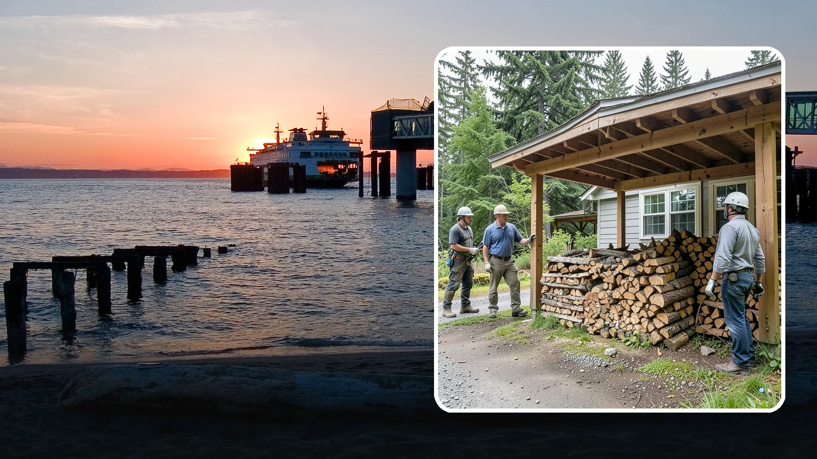 Firewood Rotation in Edmonds, Snohomish County, WA - We manage your firewood rotation so the oldest, driest wood burns first and every load reaches full seasoning.