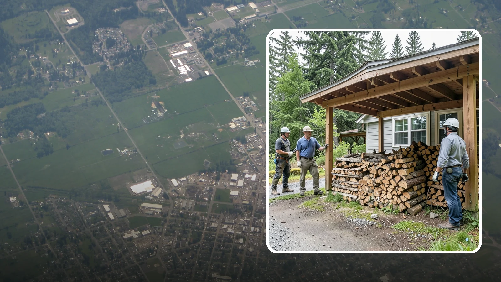 Firewood Rotation in Enumclaw, King County, WA - We manage your firewood rotation so the oldest, driest wood burns first and every load reaches full seasoning.