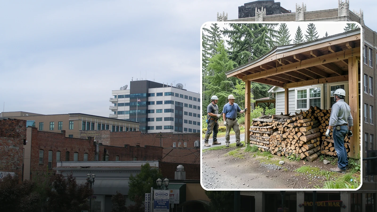 Firewood Rotation in Everett, Snohomish County, WA - We manage your firewood rotation so the oldest, driest wood burns first and every load reaches full seasoning.