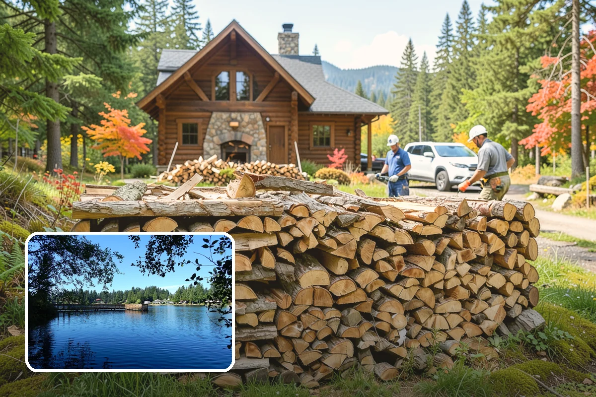 Firewood Rotation in Federal Way, King County, WA - Ensures you always burn the driest wood available