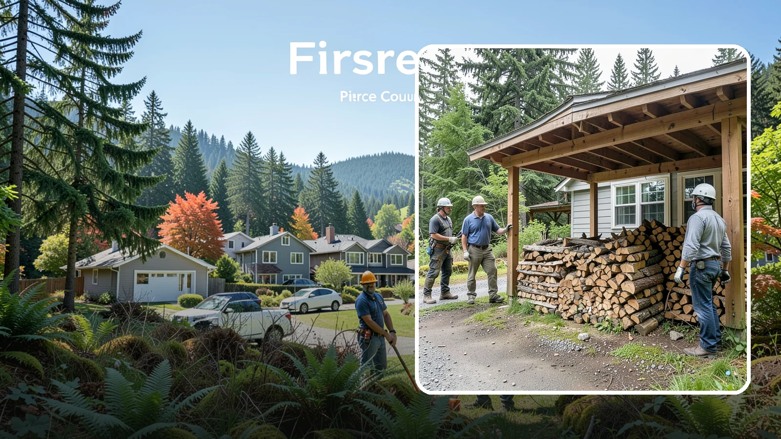 Firewood Rotation in Fircrest, Pierce County, WA - We manage your firewood rotation so the oldest, driest wood burns first and every load reaches full seasoning.
