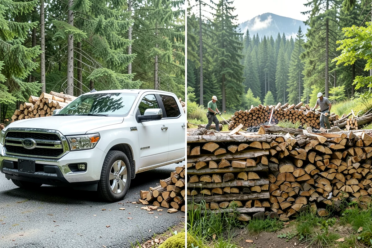 Firewood Rotation in Gig Harbor, Pierce County, WA - Inspect current stacks and seasoning levels