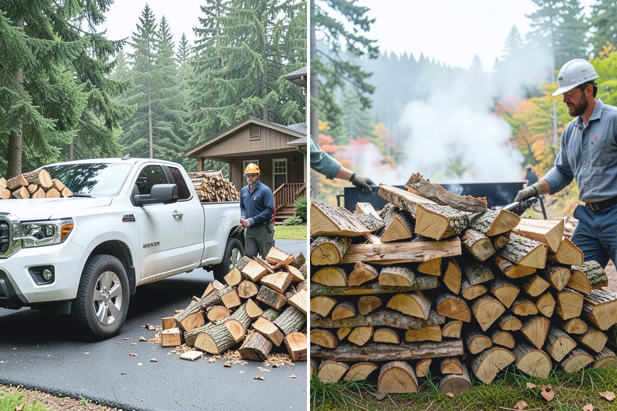 Firewood Rotation in Granite Falls, Snohomish County, WA - Inspect current stacks and seasoning levels