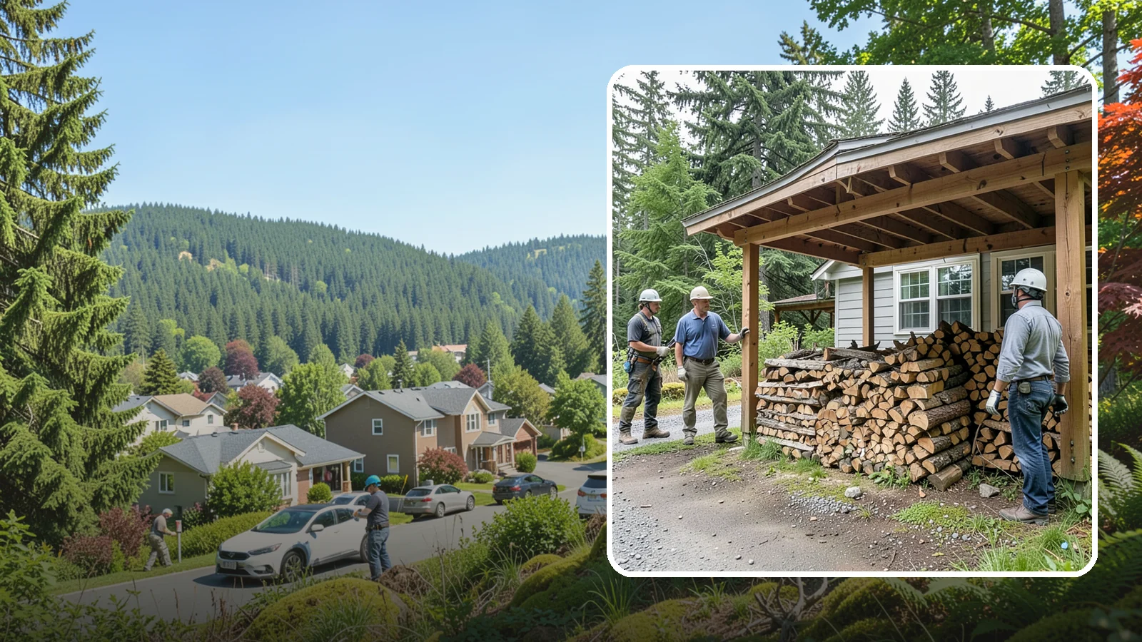 Firewood Rotation in Index, Snohomish County, WA - We manage your firewood rotation so the oldest, driest wood burns first and every load reaches full seasoning.