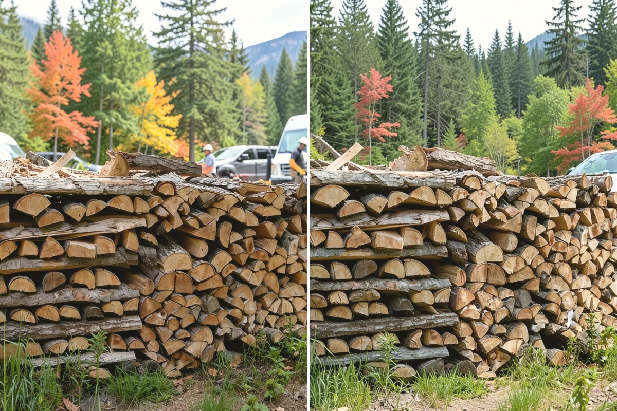 Firewood Rotation in Issaquah, King County, WA - Inspect current stacks and seasoning levels