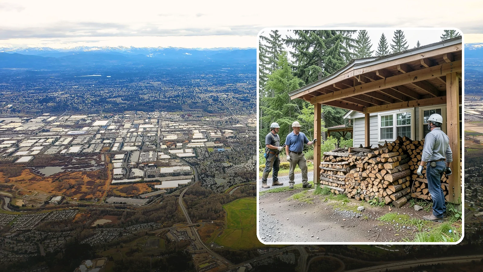 Firewood Rotation in Kent, King County, WA - We manage your firewood rotation so the oldest, driest wood burns first and every load reaches full seasoning.