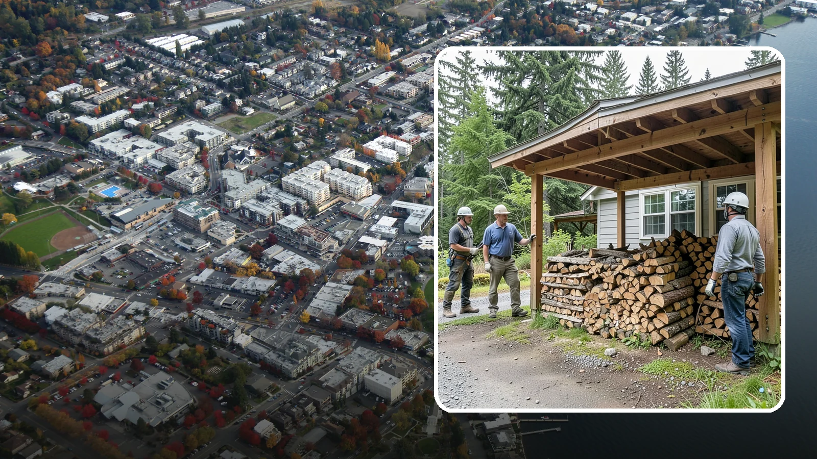Firewood Rotation in Kirkland, King County, WA - We manage your firewood rotation so the oldest, driest wood burns first and every load reaches full seasoning.