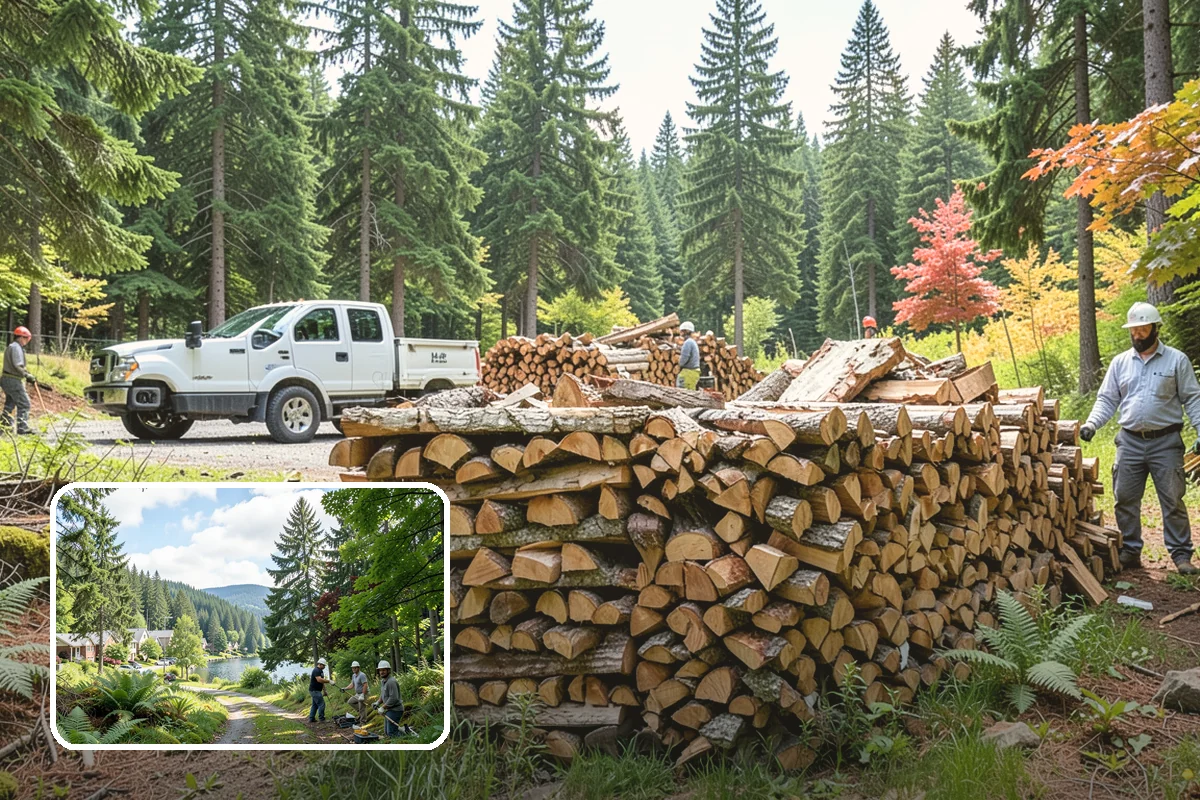 Firewood Rotation in Lake Forest Park, King County, WA - Ensures you always burn the driest wood available
