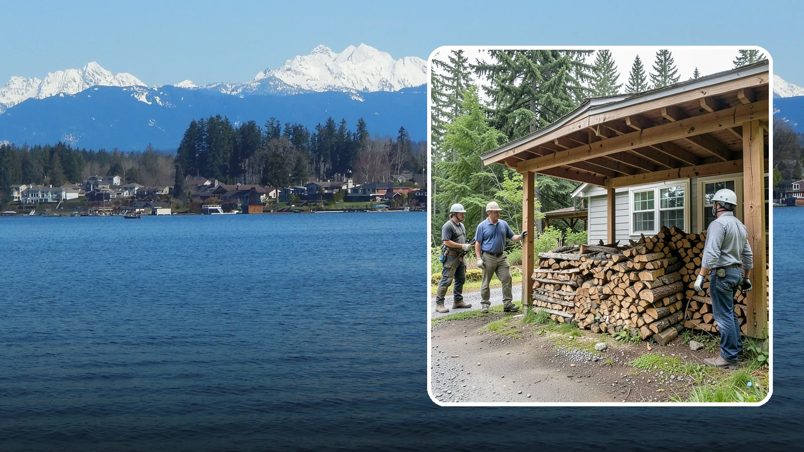 Firewood Rotation in Lake Stevens, Snohomish County, WA - We manage your firewood rotation so the oldest, driest wood burns first and every load reaches full seasoning.