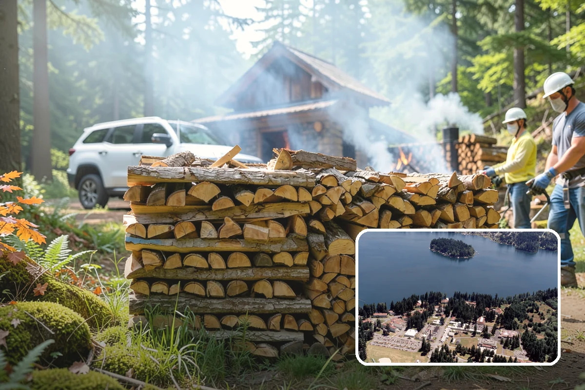 Firewood Rotation in Lakewood, Pierce County, WA - Ensures you always burn the driest wood available