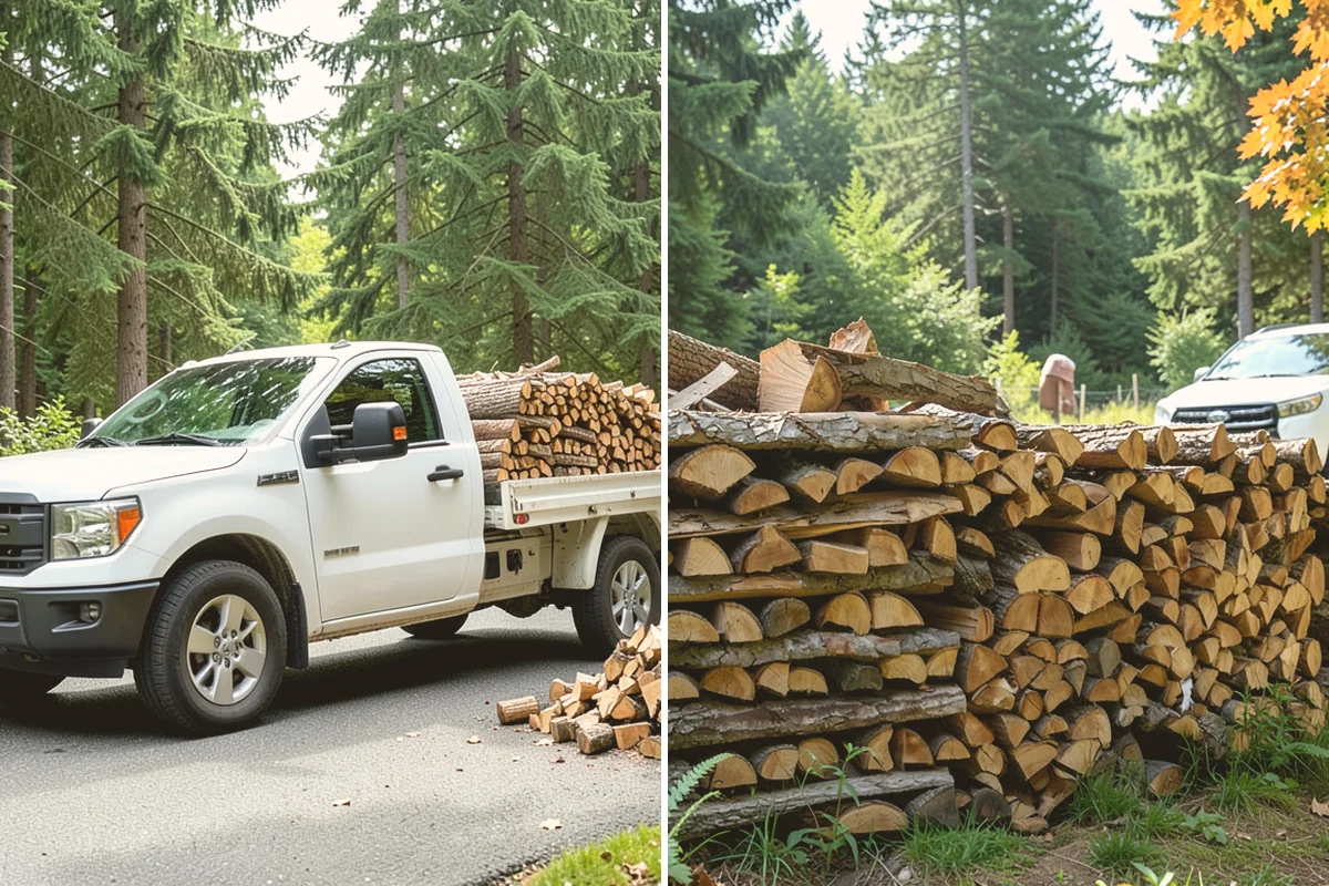 Firewood Rotation in Langley, Island County, WA - Inspect current stacks and seasoning levels