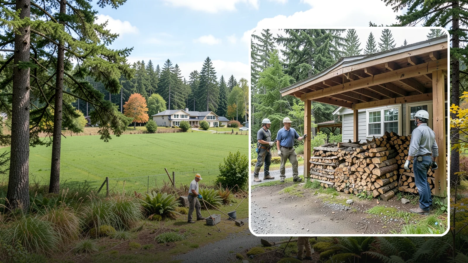 Firewood Rotation in Lyman, Skagit County, WA - We manage your firewood rotation so the oldest, driest wood burns first and every load reaches full seasoning.