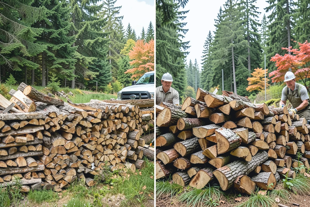 Firewood Rotation in Marysville, Snohomish County, WA - Inspect current stacks and seasoning levels