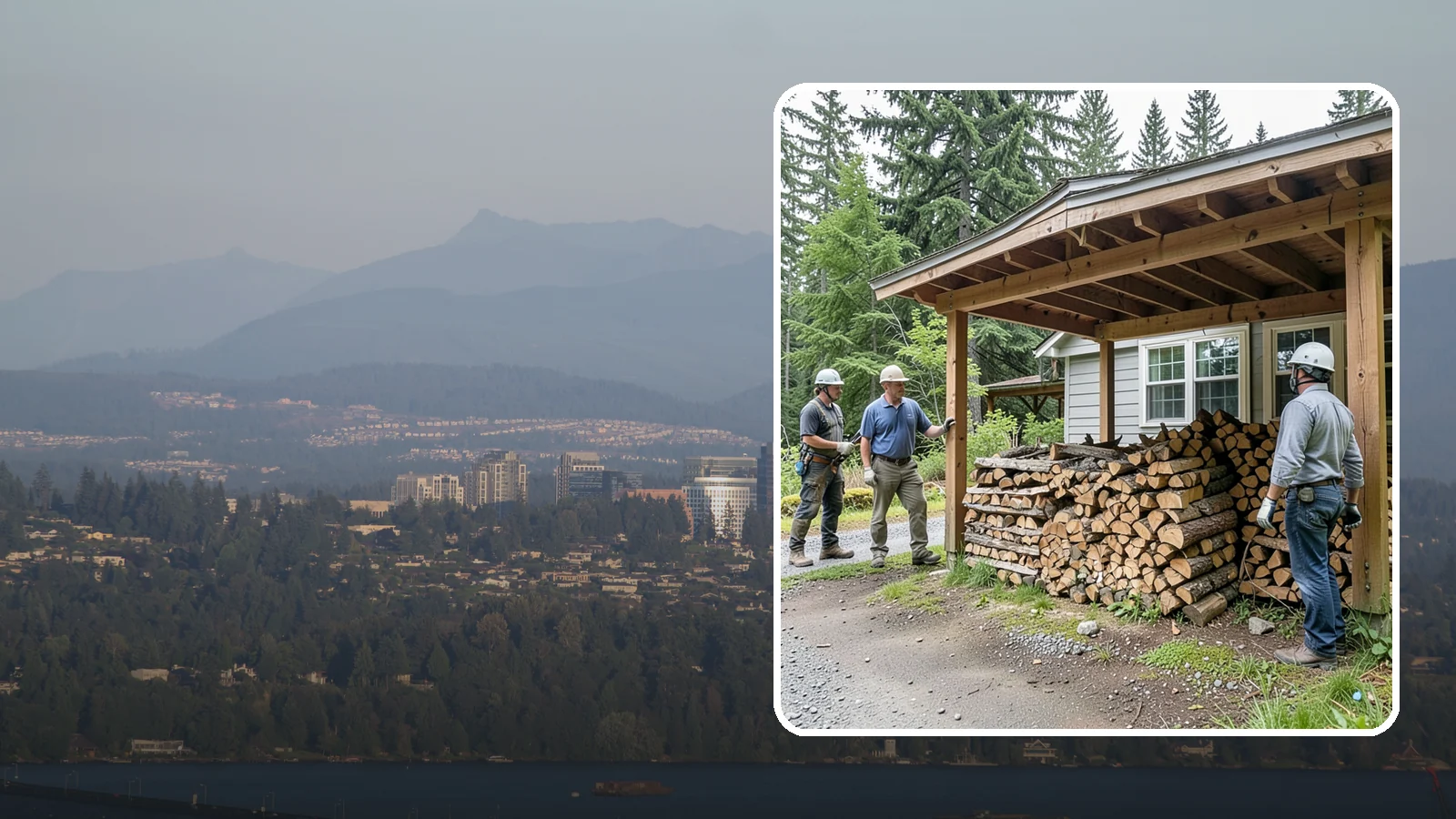 Firewood Rotation in Medina, King County, WA - We manage your firewood rotation so the oldest, driest wood burns first and every load reaches full seasoning.