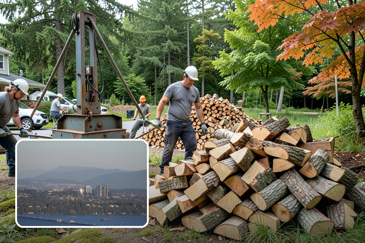 Firewood Rotation in Medina, King County, WA - Ensures you always burn the driest wood available