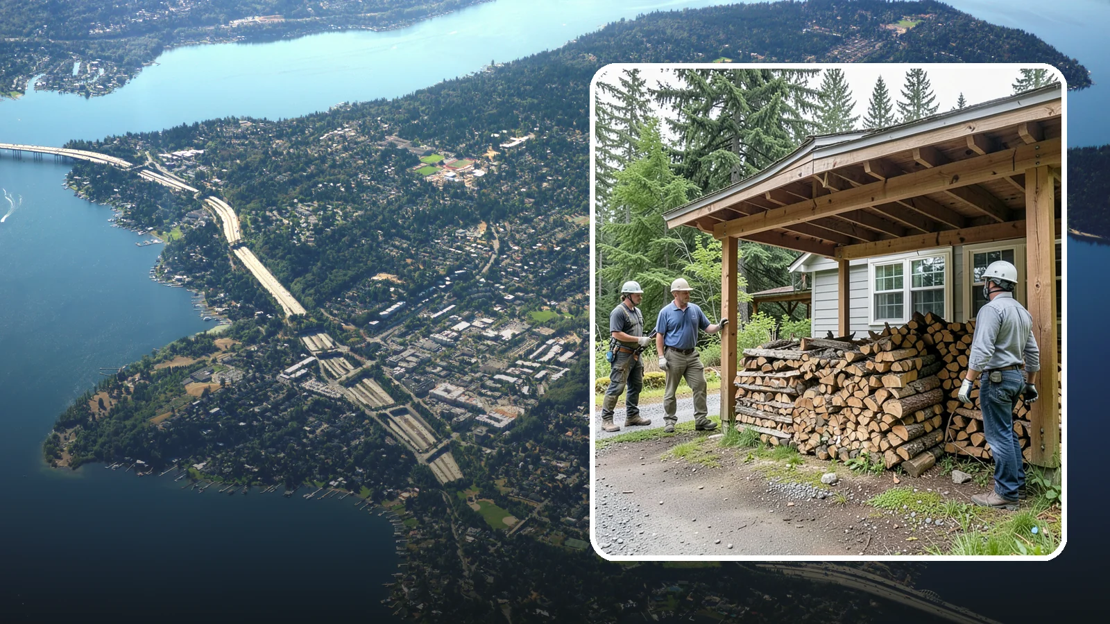 Firewood Rotation in Mercer Island, King County, WA - We manage your firewood rotation so the oldest, driest wood burns first and every load reaches full seasoning.