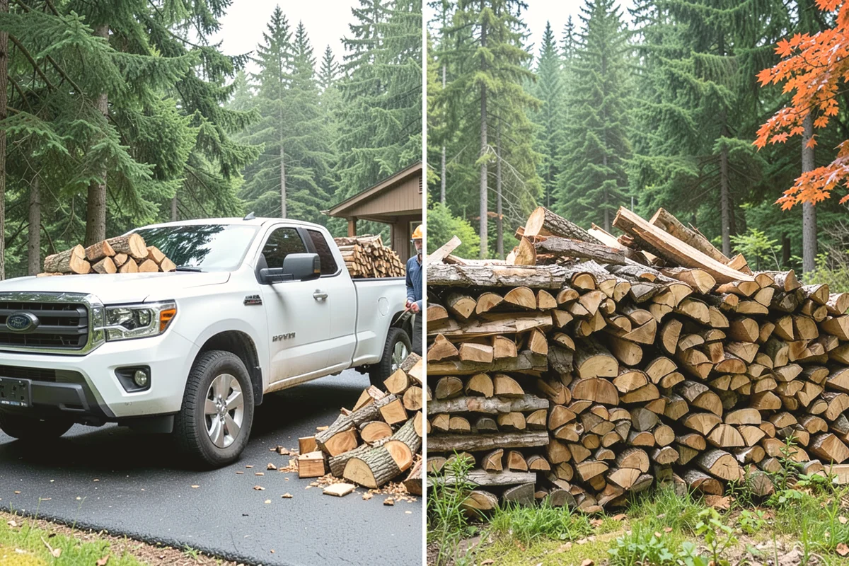 Firewood Rotation in Mercer Island, King County, WA - Inspect current stacks and seasoning levels