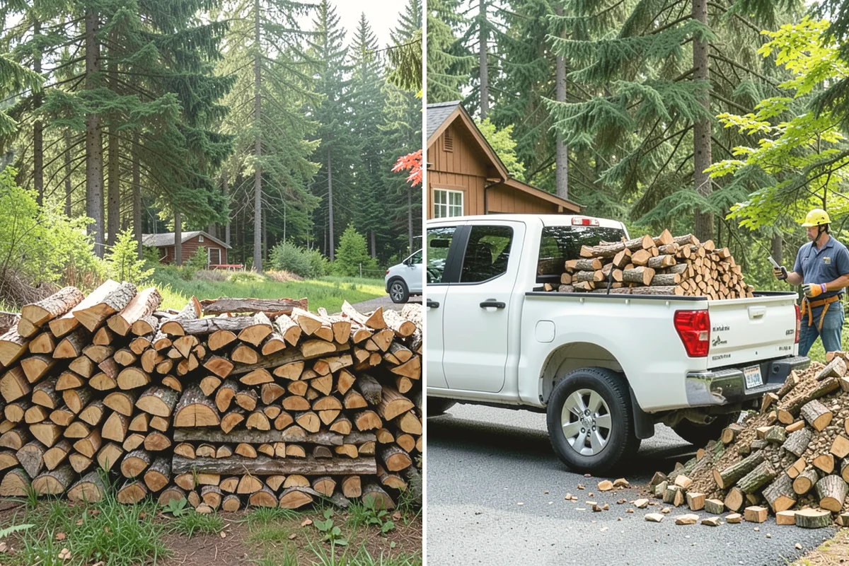 Firewood Rotation in Monroe, Snohomish County, WA - Inspect current stacks and seasoning levels