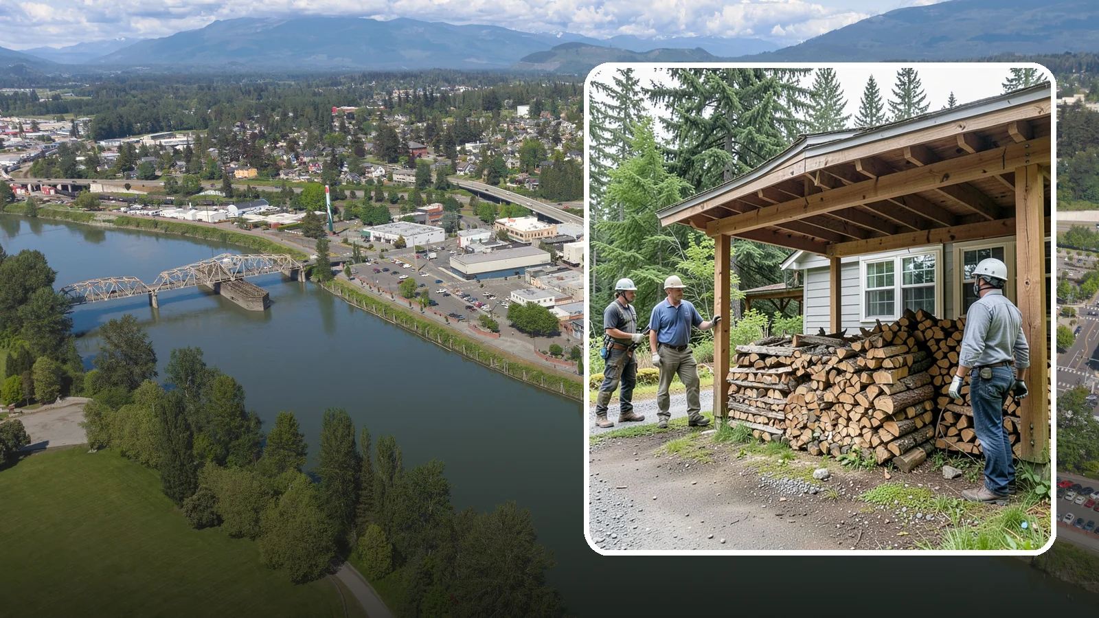 Firewood Rotation in Mount Vernon, Skagit County, WA - We manage your firewood rotation so the oldest, driest wood burns first and every load reaches full seasoning.