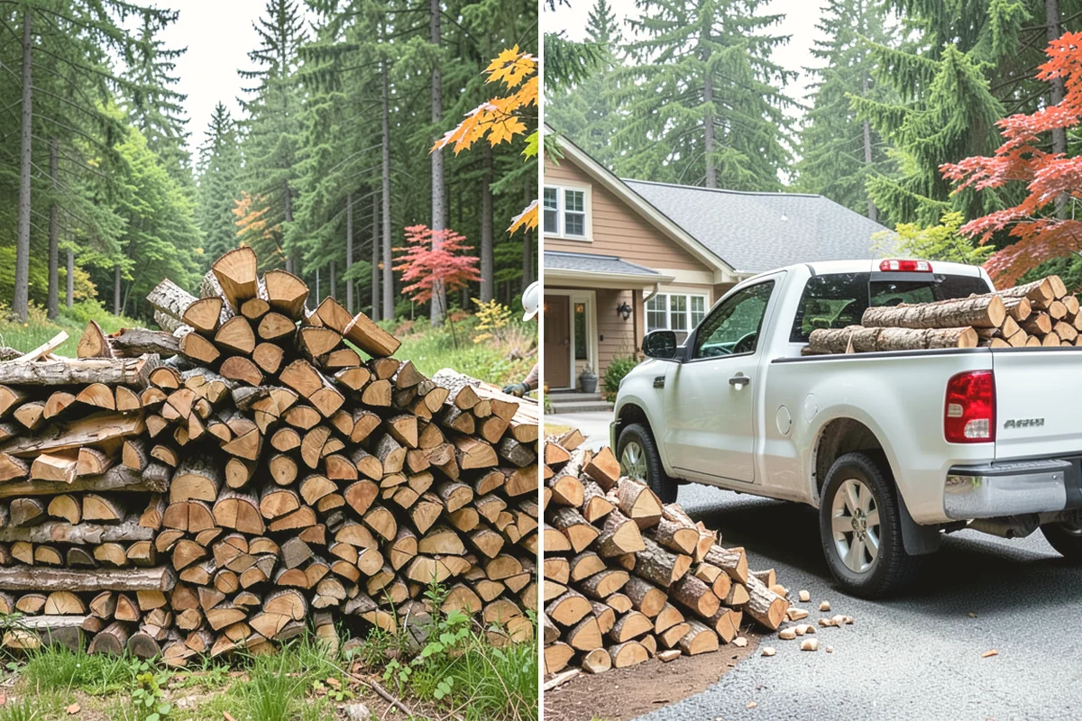 Firewood Rotation in Mountlake Terrace, Snohomish County, WA - Inspect current stacks and seasoning levels