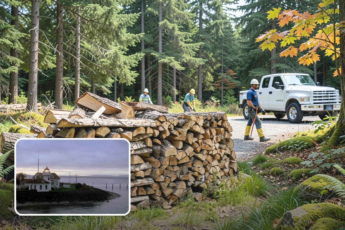Firewood Rotation in Mukilteo, Snohomish County, WA - Ensures you always burn the driest wood available