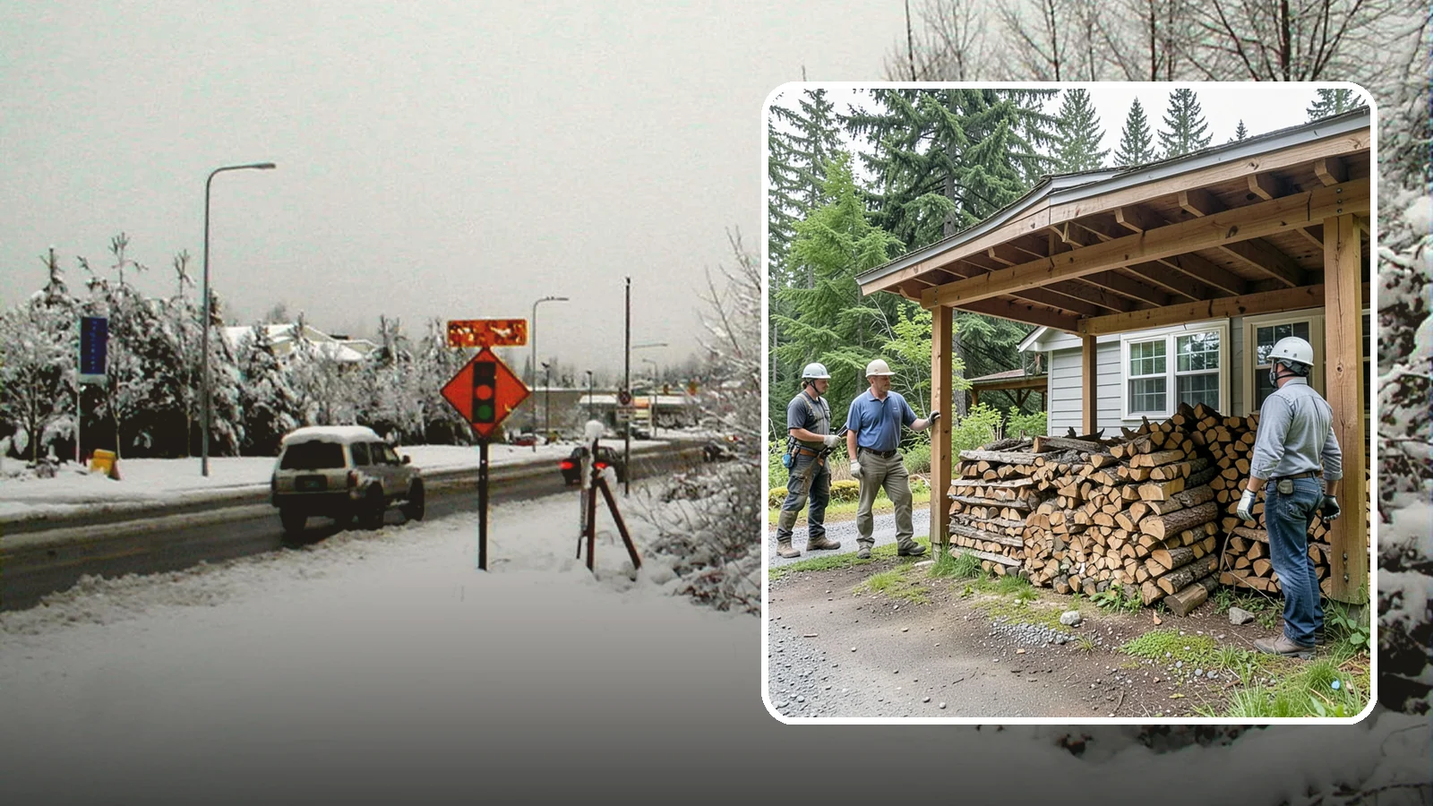 Firewood Rotation in Newcastle, King County, WA - We manage your firewood rotation so the oldest, driest wood burns first and every load reaches full seasoning.