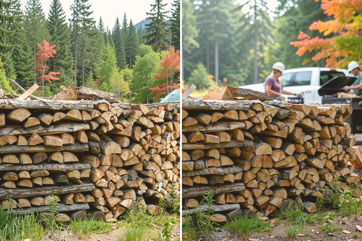 Firewood Rotation in Newcastle, King County, WA - Inspect current stacks and seasoning levels