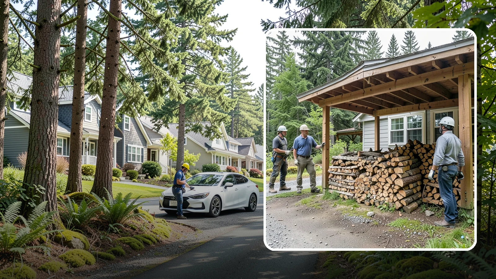 Firewood Rotation in Normandy Park, King County, WA - We manage your firewood rotation so the oldest, driest wood burns first and every load reaches full seasoning.
