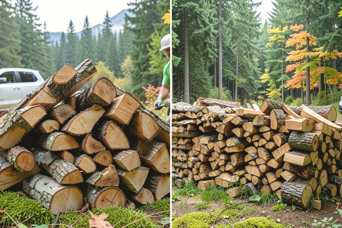 Firewood Rotation in North Bend, King County, WA - Inspect current stacks and seasoning levels