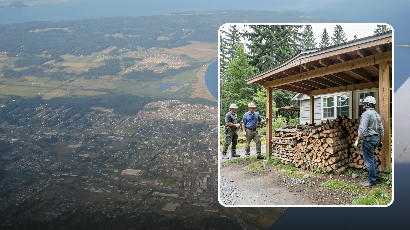 Firewood Rotation in Oak Harbor, Island County, WA - We manage your firewood rotation so the oldest, driest wood burns first and every load reaches full seasoning.