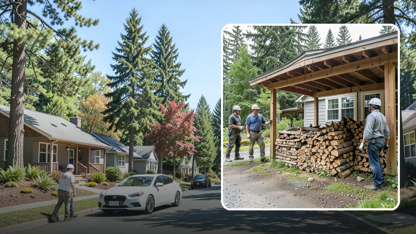 Firewood Rotation in Orting, Pierce County, WA - We manage your firewood rotation so the oldest, driest wood burns first and every load reaches full seasoning.