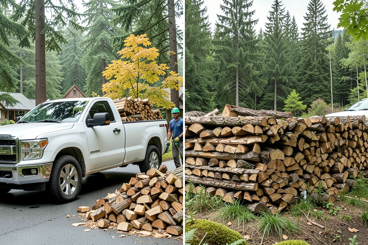 Firewood Rotation in Puyallup, Pierce County, WA - Inspect current stacks and seasoning levels