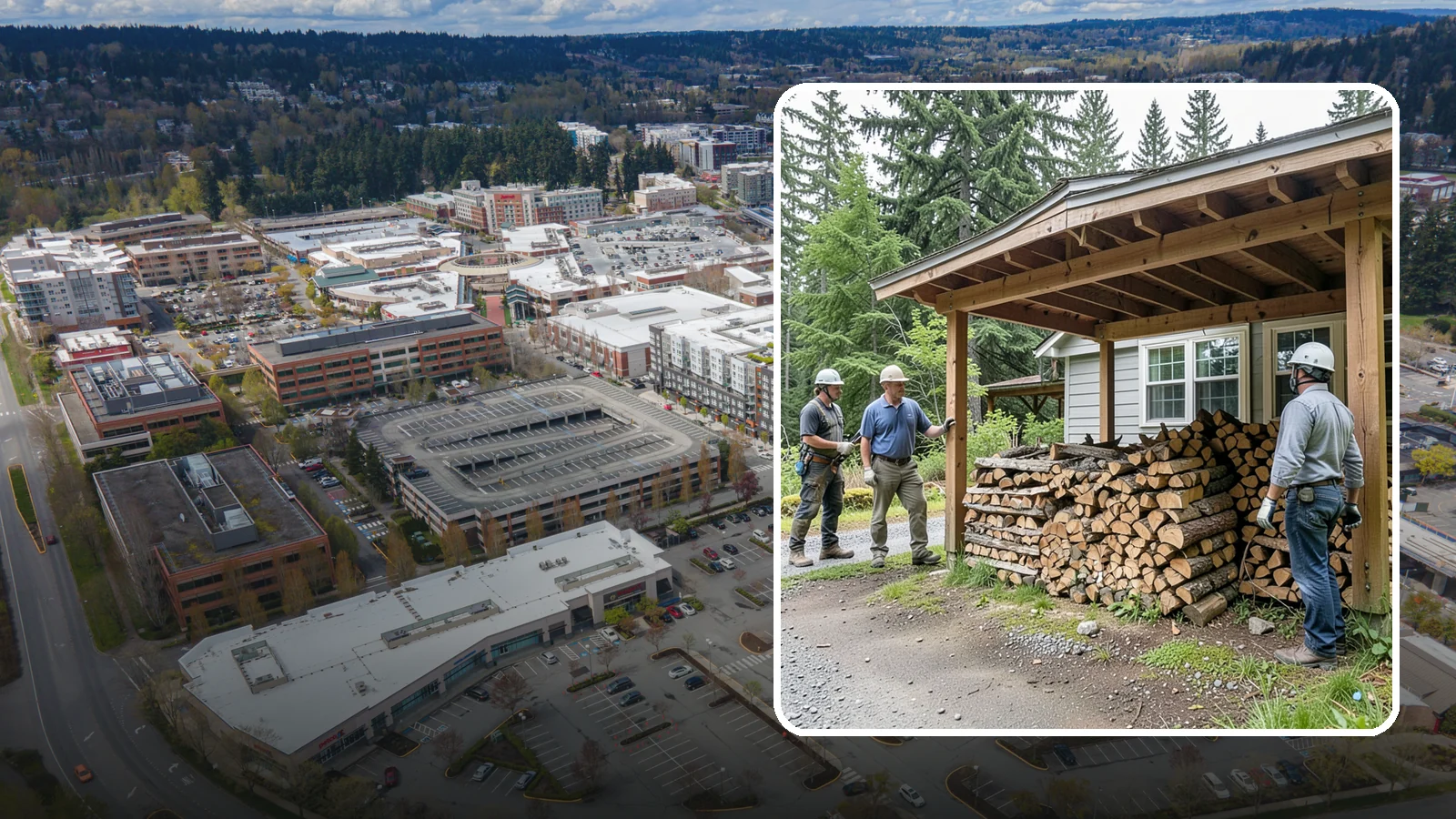 Firewood Rotation in Redmond, King County, WA - We manage your firewood rotation so the oldest, driest wood burns first and every load reaches full seasoning.