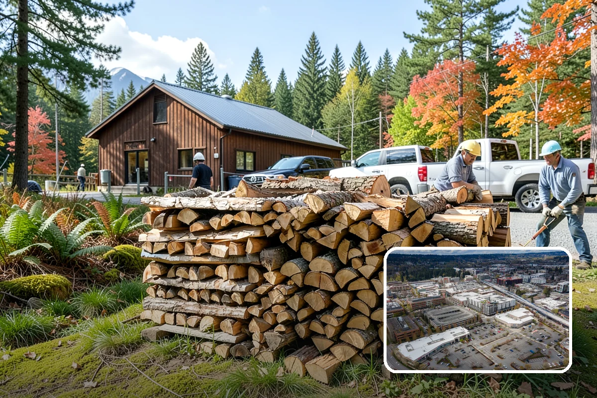 Firewood Rotation in Redmond, King County, WA - Ensures you always burn the driest wood available
