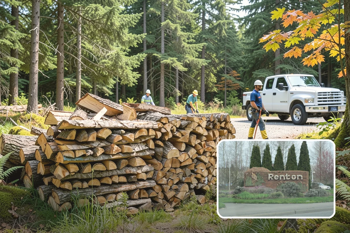 Firewood Rotation in Renton, King County, WA - Ensures you always burn the driest wood available