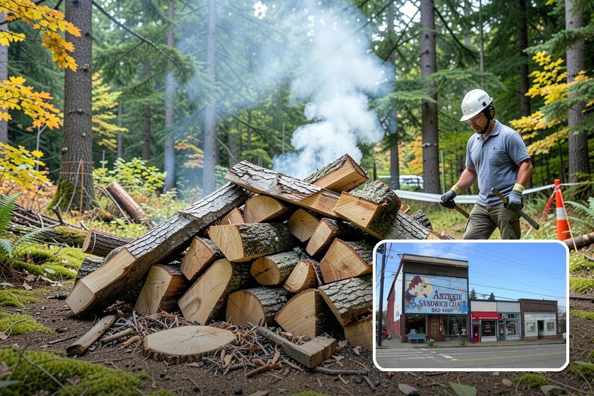 Firewood Rotation in Ruston, Pierce County, WA - Ensures you always burn the driest wood available