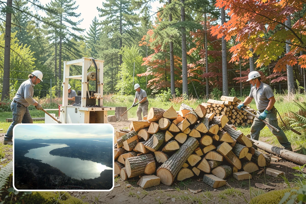Firewood Rotation in Sammamish, King County, WA - Ensures you always burn the driest wood available