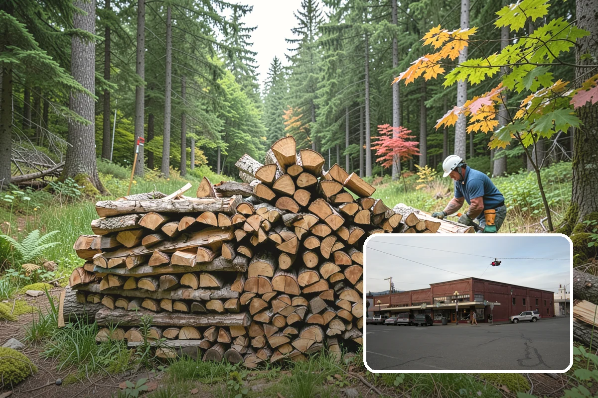 Firewood Rotation in Sedro-Woolley, Skagit County, WA - Ensures you always burn the driest wood available