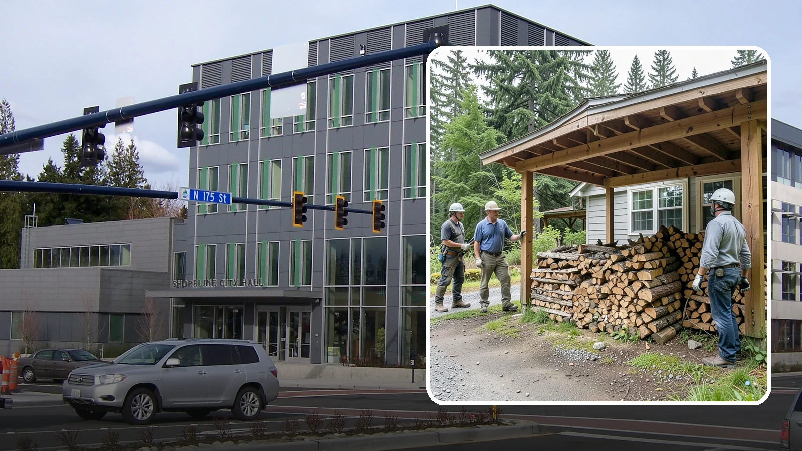 Firewood Rotation in Shoreline, King County, WA - We manage your firewood rotation so the oldest, driest wood burns first and every load reaches full seasoning.