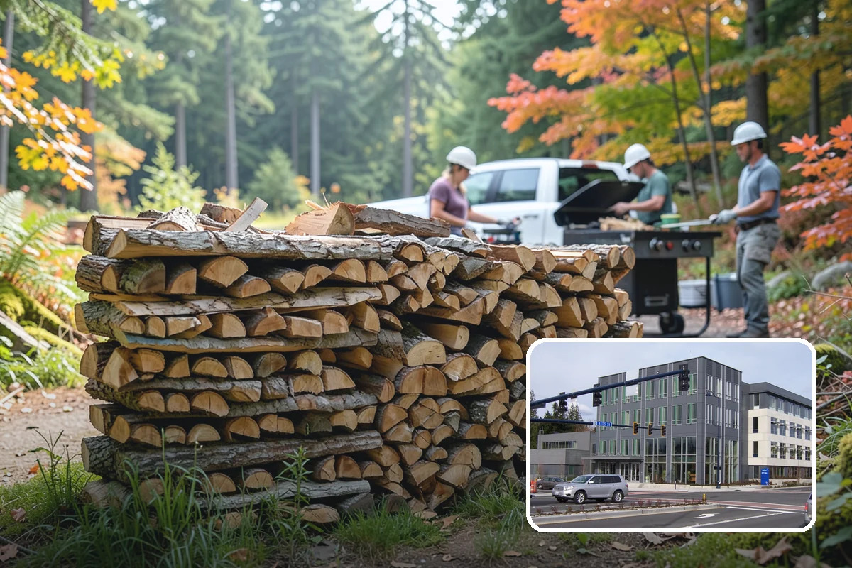Firewood Rotation in Shoreline, King County, WA - Ensures you always burn the driest wood available