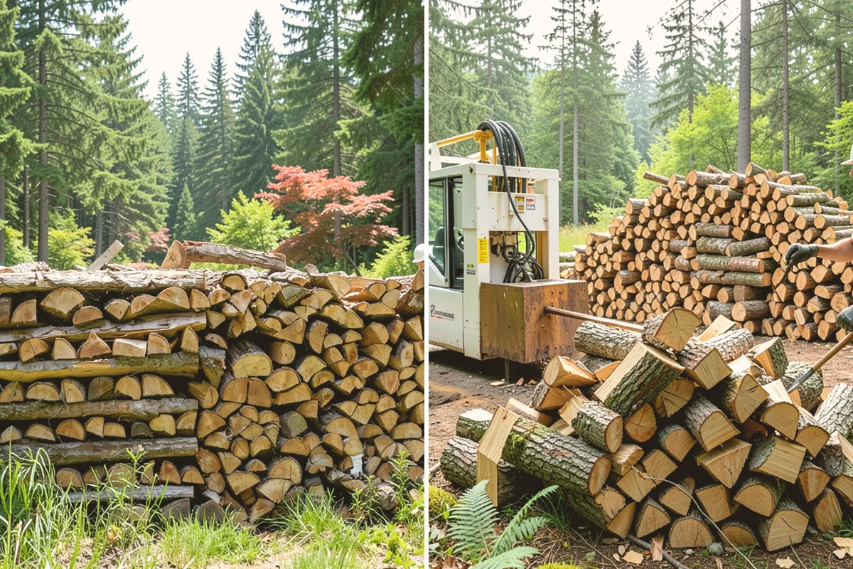 Firewood Rotation in Snohomish, Snohomish County, WA - Inspect current stacks and seasoning levels