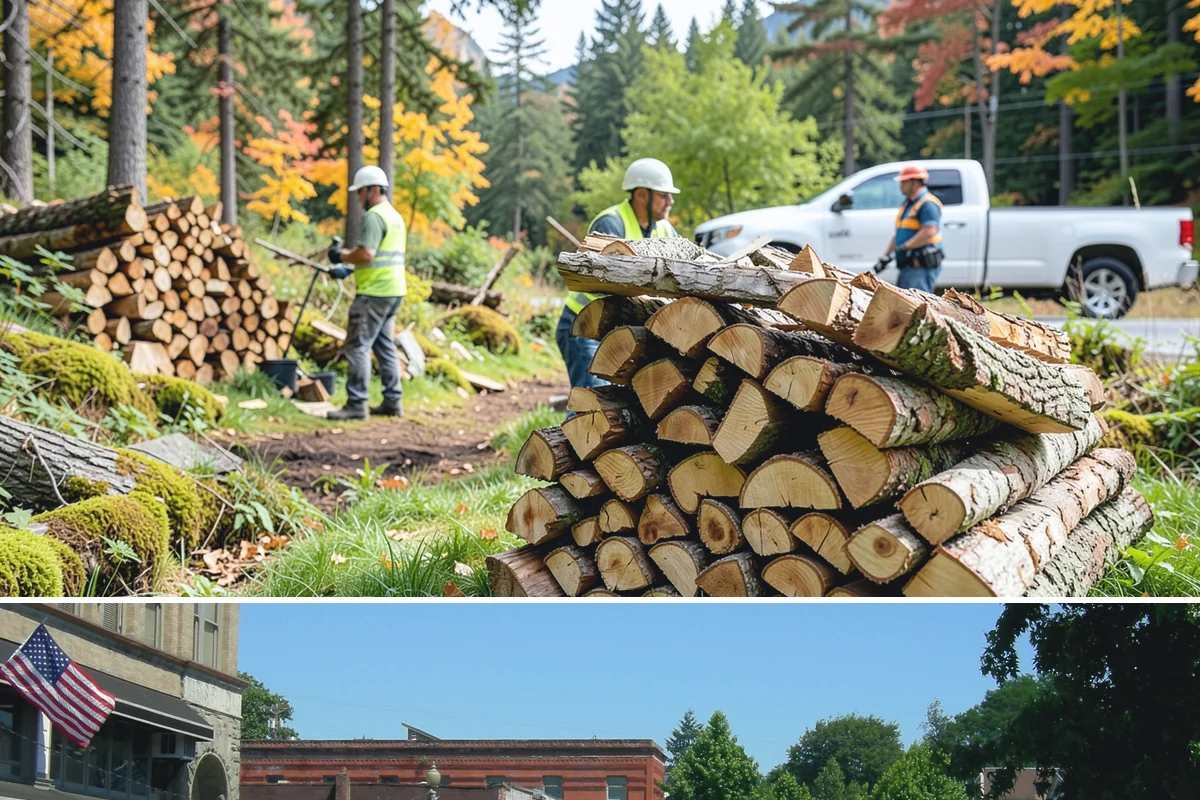 Firewood Rotation in Snohomish, Snohomish County, WA - Set up rotation heading into fall so seasoned wood is up front for the heating season.